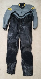 Bates Motorcycle Race Leathers with shoulder, elbow & knee pads - Size 38S - Picture 1 of 12