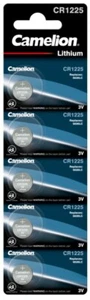 10x CR1225 batteria a bottone litio 3V Camelion blister da 5 5020LC E-CR1225 - Foto 1 di 1