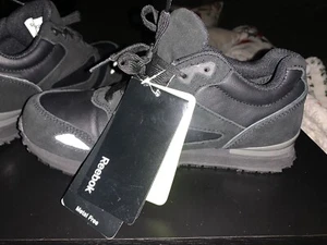 Reebok Work Women's size 9 M Premise black leather shoes RB972 - Picture 1 of 11