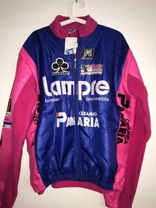 felpa tuta pile ciclismo colnago santini old vintage retro nuova rosa XXL - Foto 1 di 2