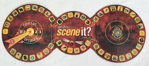 2005 SCENE IT! HARRY POTTER DELUXE ED. Game Parts Gameboard EUC Game Room Decor - Picture 1 of 2