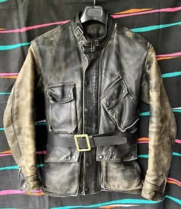 Vanson Model TT Leather Jacket / Leather Coat Sz. 38 - Picture 1 of 23