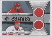 2014-15 SPx Winning Combos Nicklas Lidstrom Henrik Zetterberg #WC-LZ HOF
