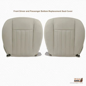 2003 Lincoln Aviator DRIVER -PASSENGER Bottom Replacement Leather Seat Cover Tan - Bild 1 von 11