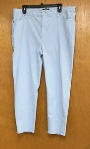 Buffalo David Bitton Ankle Jeans Women's 16 X 36 Light Blue Skinny Havana Flaw - Picture 1 of 7