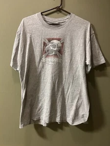 Vintage Tony Hawk 1983 T Shirt Medium Skateboard Gray Made in USA - Picture 1 of 10
