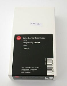 LEICA 18880 double rope strap night 126cm COOPH Insolvenz NEU NEW 1021