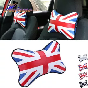 Car Neck Pillow Seat Headrest Pad Memory Foam Head Rest Cushions For All Cooper - Foto 1 di 7