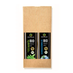 Bio Schwarzkümmelöl gefiltert und Bio Hanföl je 250ml, SET Vital - Bild 1 von 9
