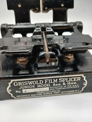 Griswold Film Splicer Junior Model 8mm & 16mm  Not Tested - Image 1 of 4