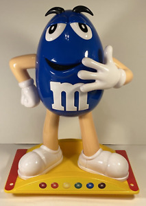 Blue M&M Display Candy Store Display Top Large And Colorful Candy Advertising