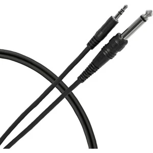 Livewire Interconnect Cable 3.5 mm TRS Male to 1/4" TS Male 5 ft. Black - Picture 1 of 1