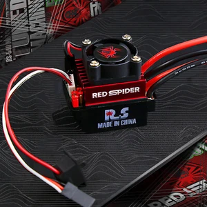ESC spazzolato 2 vie 320A per TRX-4 SCX10 RC auto arrampicata su barca cingolato - Foto 1 di 12