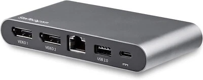 Startech.com DK30C2HAGPD USB C Multiport Adapter Dual Monitor 2x4K HDMI Windows - Image 1 of 4