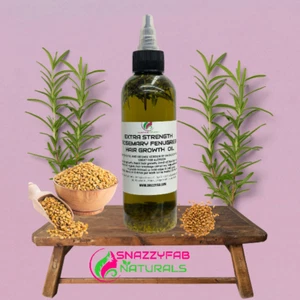 jumbo Extra Strength Rosemary +Fenugreek hair oil, herbal Fast hair growth oil - Picture 1 of 2