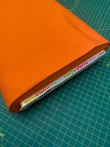 Kona Cotton Solids by Robert Kaufman - 100% Cotton - Orange  - Picture 1 of 3