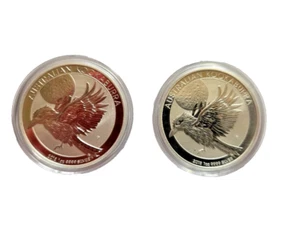2 x 1 Oz. (Unze) Silber Australien Kookaburra 2018 in Originalkapsel - Bild 1 von 2