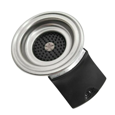 Padhalter 2 Tassen schwarz für Philips Senseo Original HD6552, HD7803,HD7806 Eco