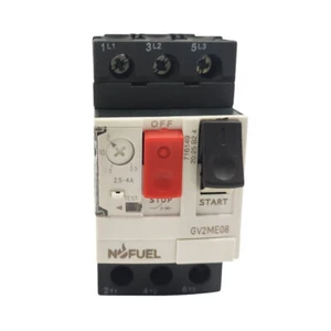 Motor circuit breaker GV2ME08 2.5A-4A Manual Starter and Protector push buttons - Picture 1 of 6