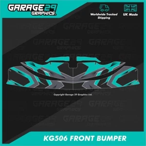 KG506 FRONT BUMPER STICKER KIT - BANSHEE - COLOUR 1 - Picture 1 of 3