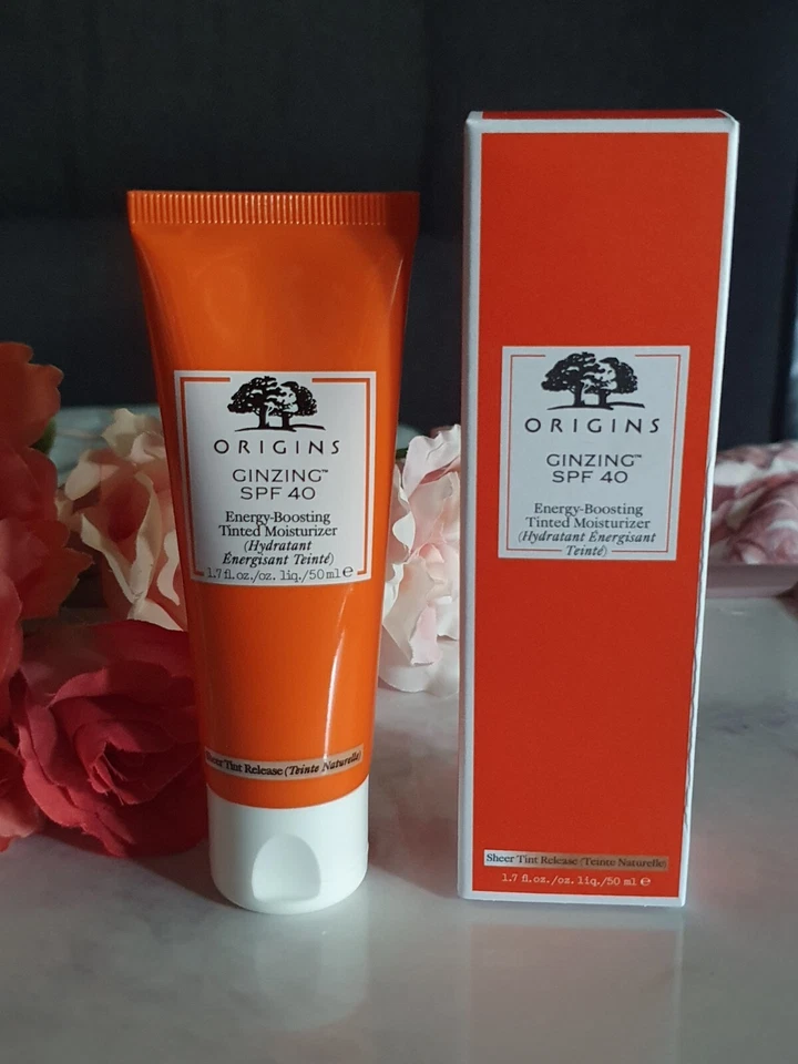 Origins 🧡 Ginzing SPF 40 Energy Boosting Tinted Moisturizer Creme Neu 50ml - Bild 1 von 1