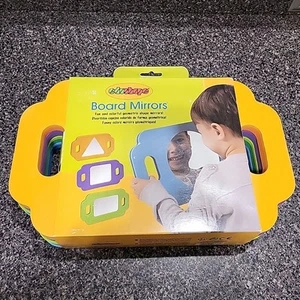 NEW! Edushape Infant and Toddler Easy Grasp Shape Mirrors - Set of 4 Learning  - Picture 1 of 8