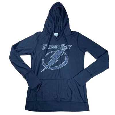 Sudadera con capucha Tampa Bay Lightning Camp David mediana NHL hockey Foto 1 de 4