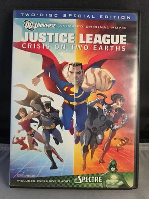 Justice League Crisis on Two Earths Movie DVD William Baldwin Two-Disc 2010 - Image 1 of 4