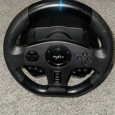 PXN V9 USB Gaming Steering Wheel Only -  For PS2 PS3 PS4 XBox One Switch PC - Image 1 of 4