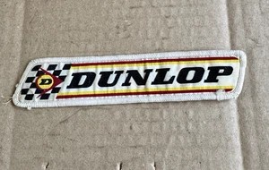 1970's Original Dunlop Motorsport Sew on Patch. Motor Racing Race Overalls F1 - Picture 1 of 3