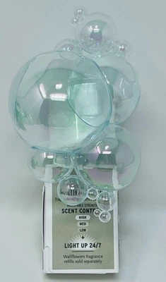 NEW BATH & BODY WORKS BUBBLES NIGHT LIGHT UP WALLFLOWER FRAGRANCE PLUG IN HOLDER