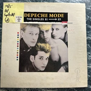 Depeche Mode The Singles 1981-1985 12” Vinyl Record VG+ - Picture 1 of 8