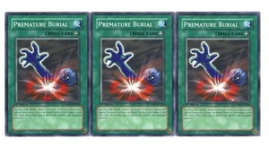 Yugioh - 3x Frühes Begräbnis - Common - 1. Auflage - SDRL-DE024 - Near Mint - Bild 1 von 1