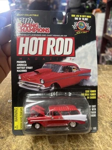 Racing Champions Hot Rod Magazin 56 Chevy Nomad Ausgabe #65 Limited Edition 1:63 - Bild 1 von 2