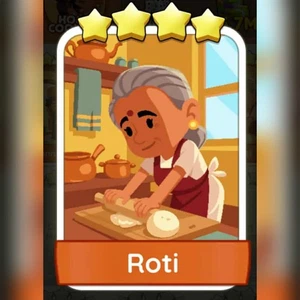 1 x Roti ! ⭐️⭐️⭐️⭐️ - Set 17- Bon Appetit Album Mono_po_ly_go Sticker - Bild 1 von 1