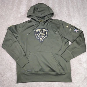 Chicago Bears Hoodie Mens XL NFL Football Salute to Service Therma Fit Nike USA - Picture 1 of 12