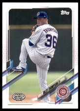 2021 Topps Pro Debut Base #PD-117 Riley Thompson - South Bend Cubs