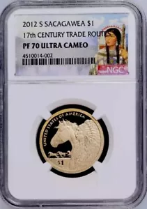 2012-S SACAGAWEA Dollar NGC PF70💥FLAWLESS QUALITY💥 - Picture 1 of 4