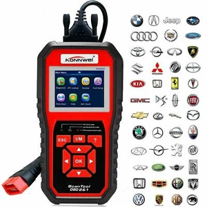 Tester OBD2 II scanner konwei kw850 lettore codice diagnostica centralina auto - Foto 1 di 9