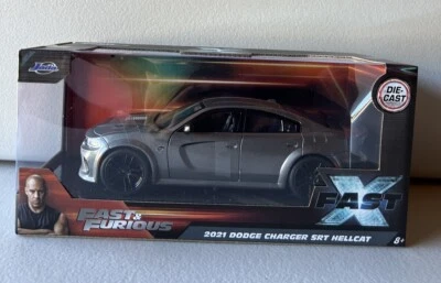 Jada Fast & Furious Fast X Dom's 2021 Dodge Charger SRT Hellcat Diecast Car - Image 1 of 4