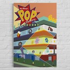 Walt Disney World Pop Century Resort Poster Art