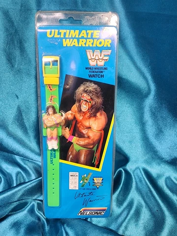 1991 SEALED ULTIMATE WARRIOR WRIST WATCH WWF WORLD WRESTLING FEDERATION RARE VTG Cover