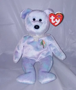 Ty ISSY Four Seasons Hotel SINGAPORE Bear Beanie Babies 2001 RETIRED VINTAGE NEW - Picture 1 of 6