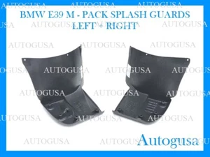 NEU BMW 5 E39 97-03 MPACK UNTERFAHRSCHUTZ RADHAUSSCHALE RECHTS LINKS SPRITZSCHUT - Picture 1 of 6