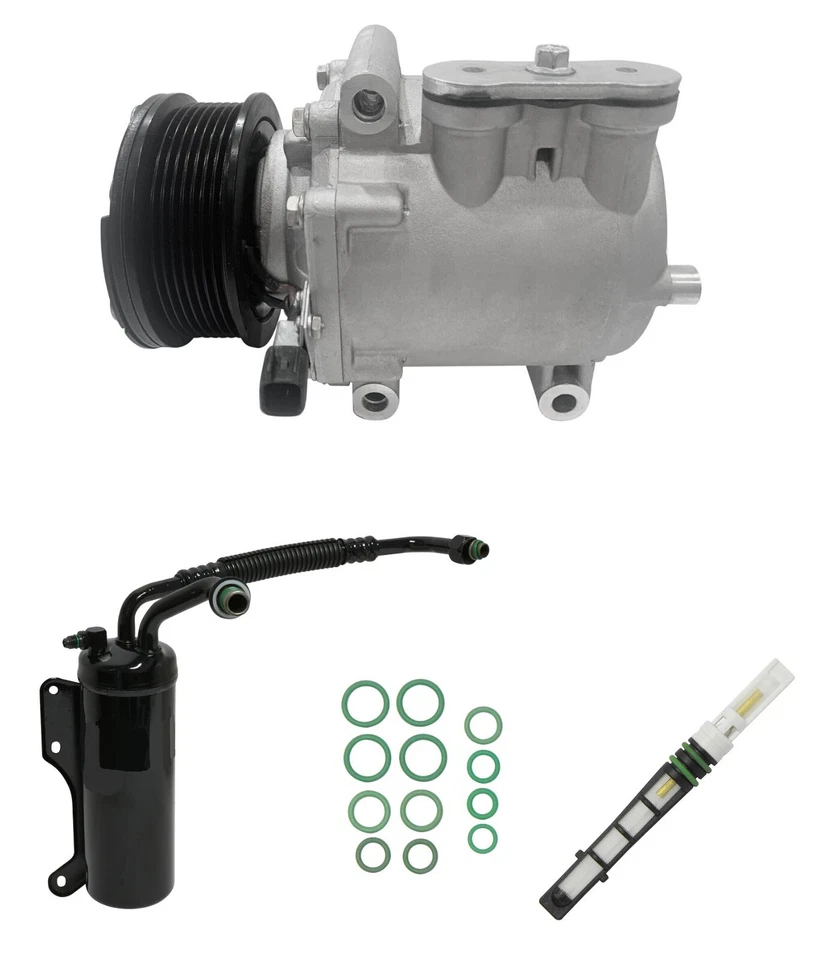 BRAND NEW RYC AC Compressor Kit AG00N Fits Ford E-350 Super Duty 7.3L 2002 2003 - Image 1 of 4