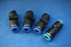 Festo 6 mm straight union + compatibles (Lot of 4) - Picture 1 of 2