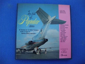 American Airlines Popular Program No. 18 Reel ~ 3 3/4 IPS, 4 Track ~Tested - Bild 1 von 3