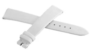 New Chopard 16mm x 14mm White Fabric Watch Band Strap 105 - Picture 1 of 3