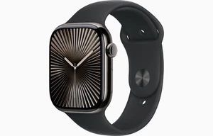 Apple Watch Series 10 Titanium 46mm (GPS + Cellular) MWYE3LW/A Slate M/L Sports - Zdjęcie 1 z 10