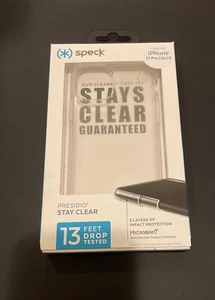 Speck Presidio STAY CLEAR 13ft Drop Protection Case For iPhone 11 PRO/XS/X ~ NEW - Picture 1 of 1